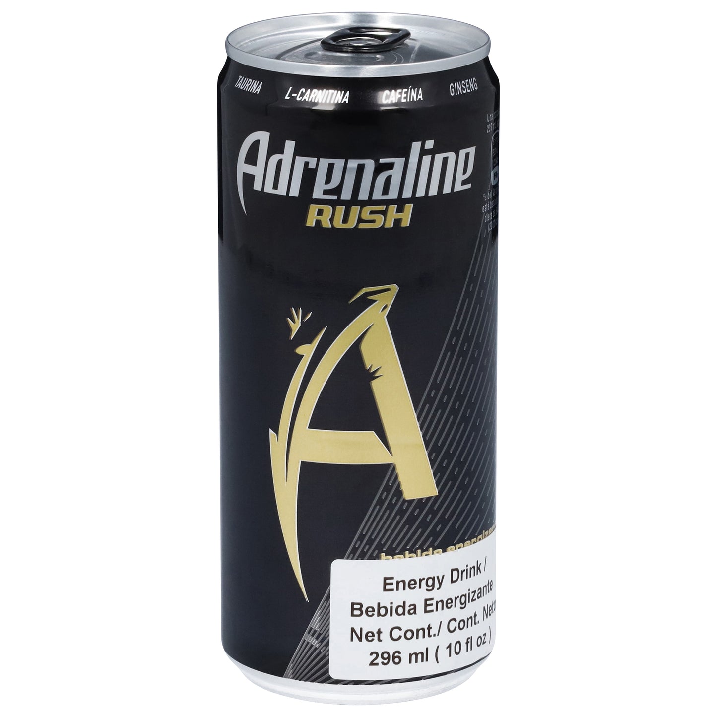 Bebida energética Adrenaline Rush de 10 onzas líquidas