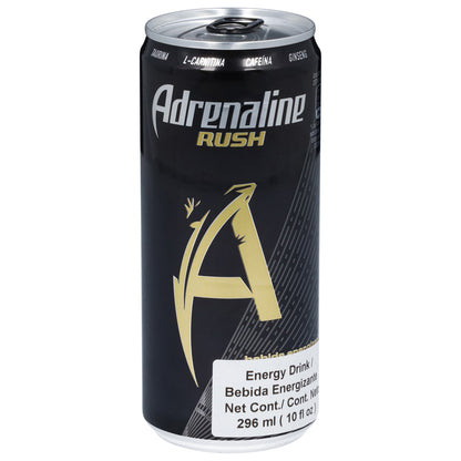 Bebida energética Adrenaline Rush de 10 onzas líquidas
