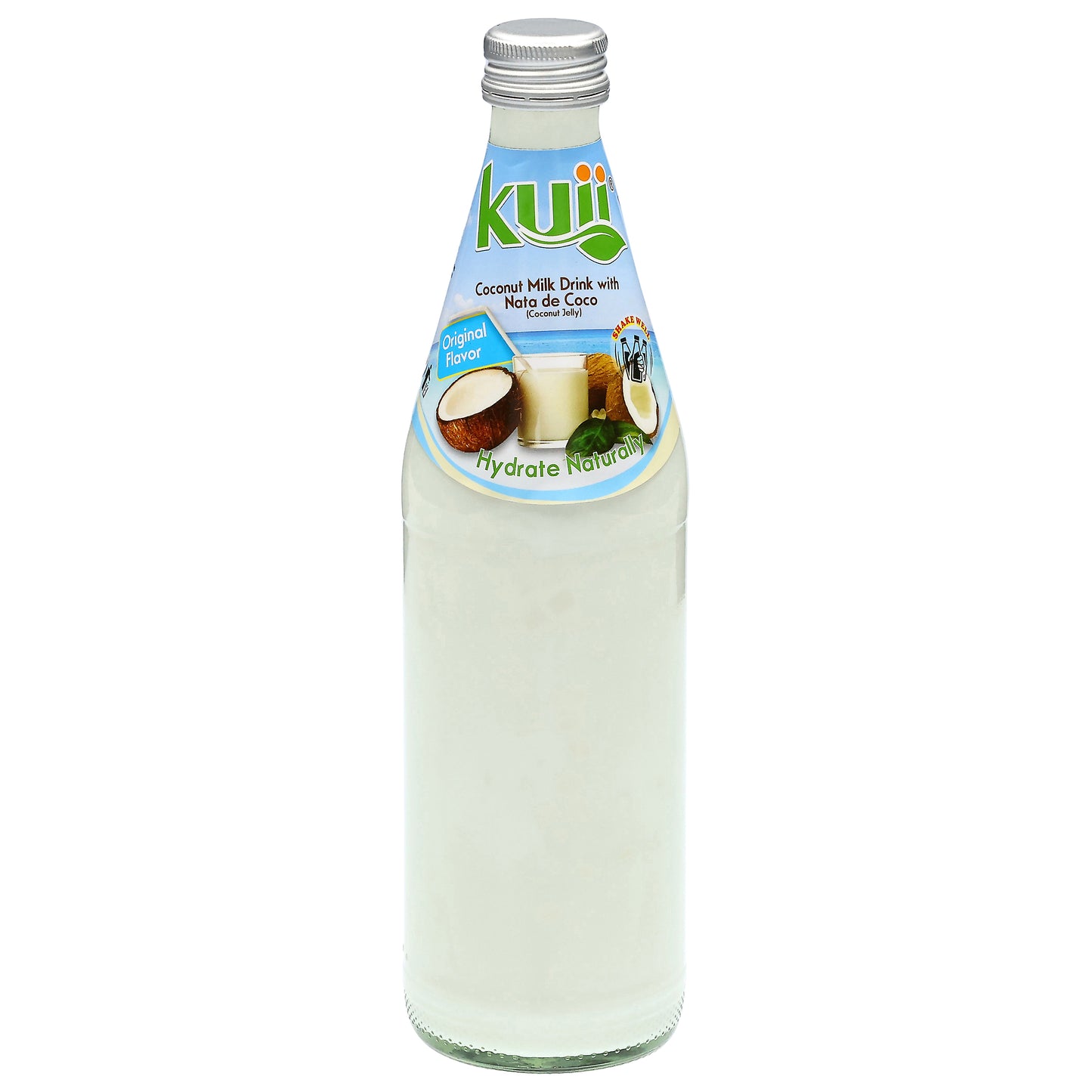 Kuii Original Flavor Coconut Milk Drink with Coconut Jelly 16.4 fl oz