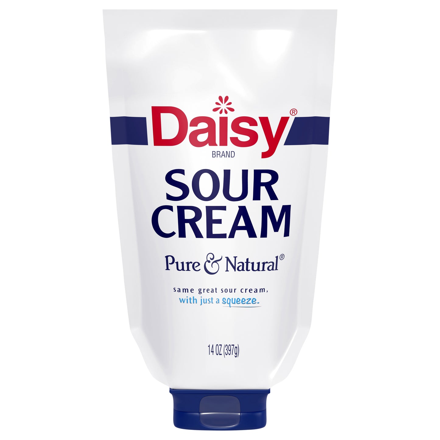 Crema agria Daisy Pure and Natural Squeeze de 14 onzas