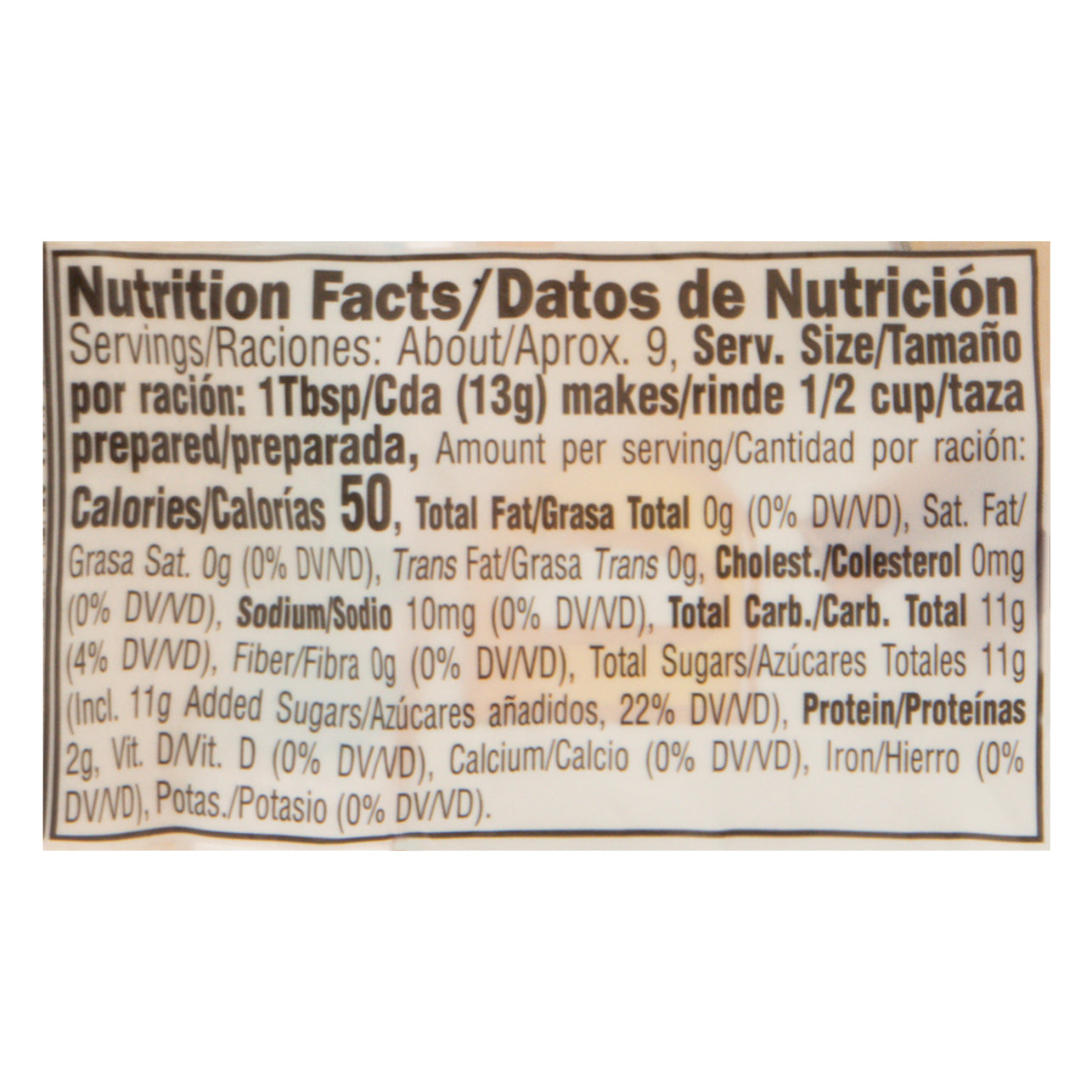 Postre de gelatina de horchata de arroz y canela D'Gari 4.2 oz