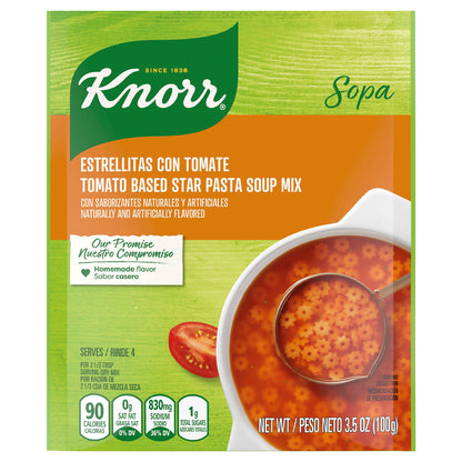 Mezcla para sopa de pasta Knorr con sabor a tomate, 99 g