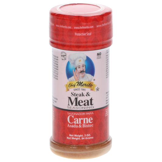Condimento para carne y bistec Chef Merito de 85 g