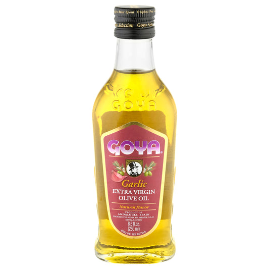 Goya Extra Virgin Garlic Olive Oil 8.5 fl oz
