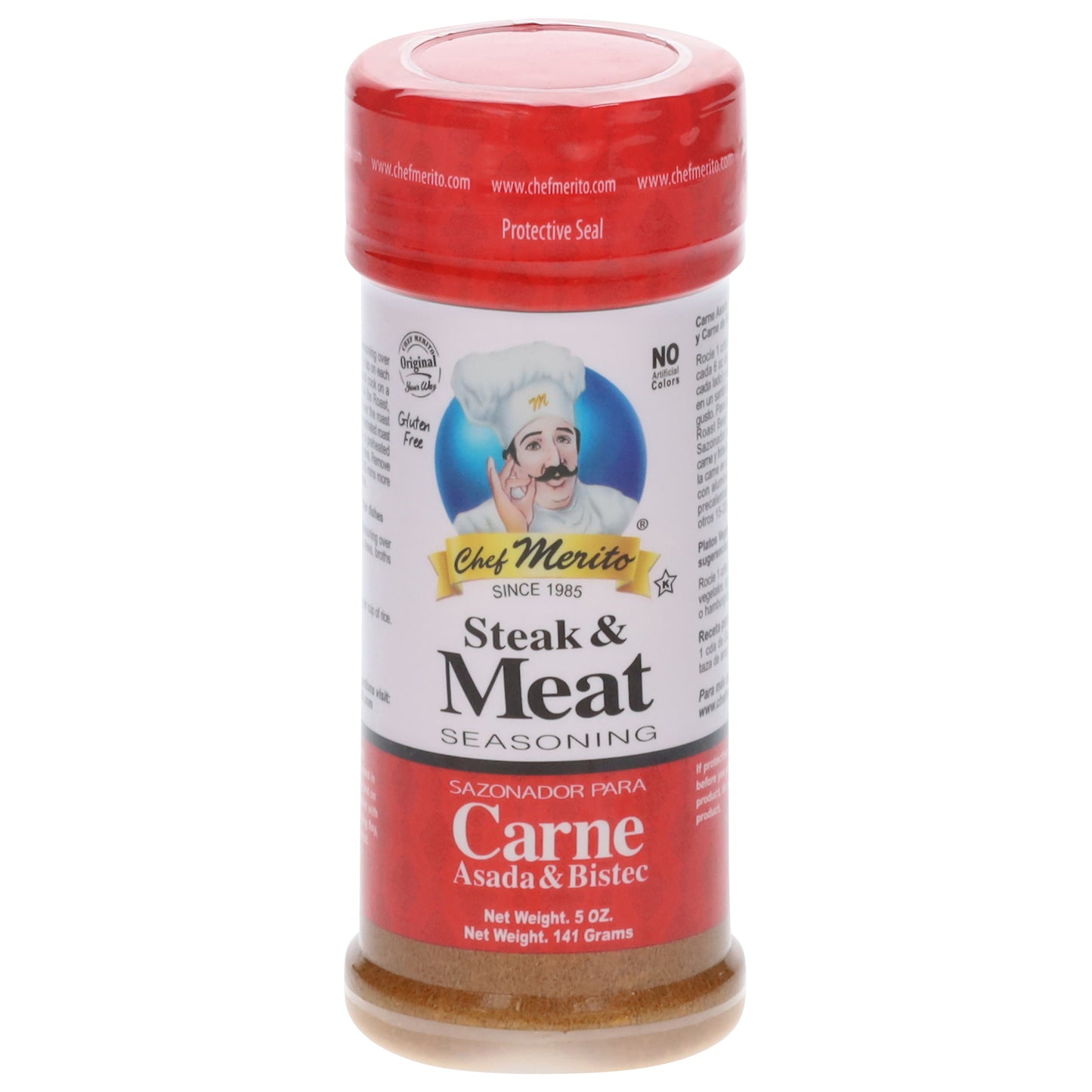 Condimento para carne y bistec Chef Merito de 142 g (5 oz)