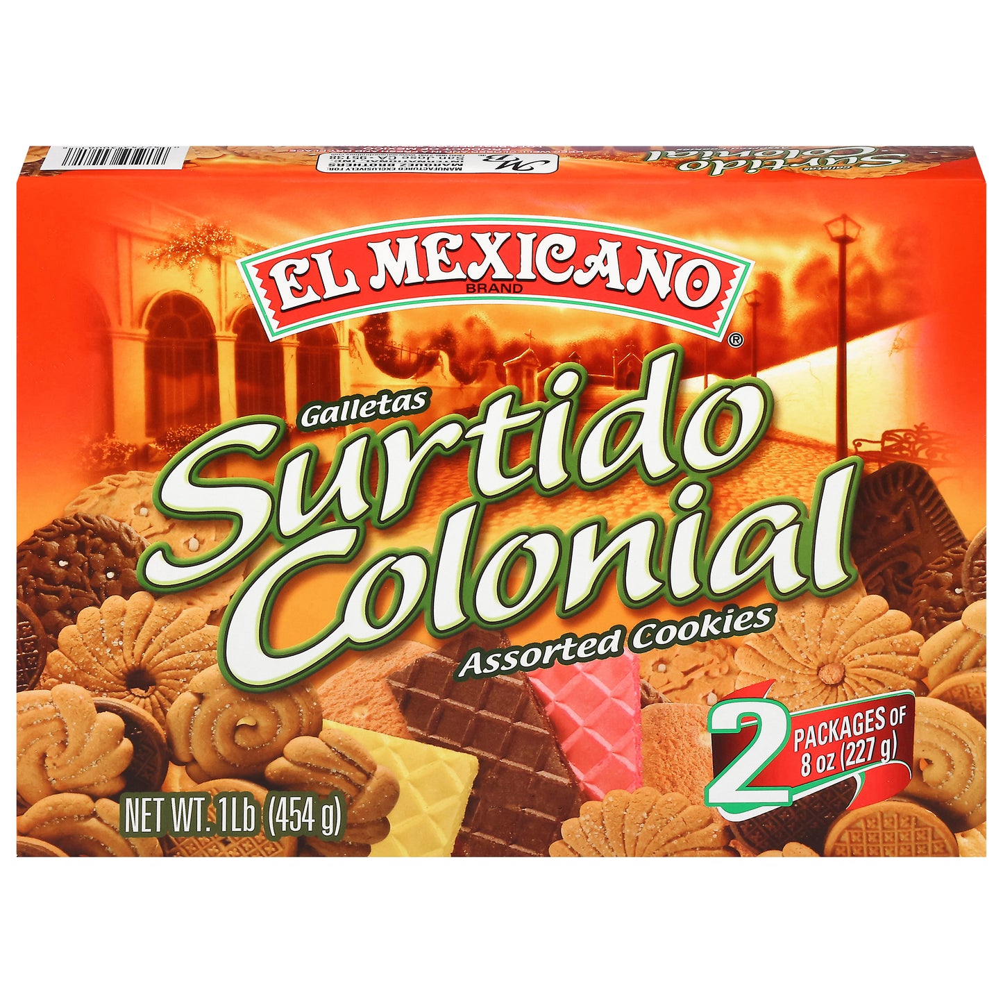 Galletas surtidas El Mexicano, 2 paquetes de 8 oz