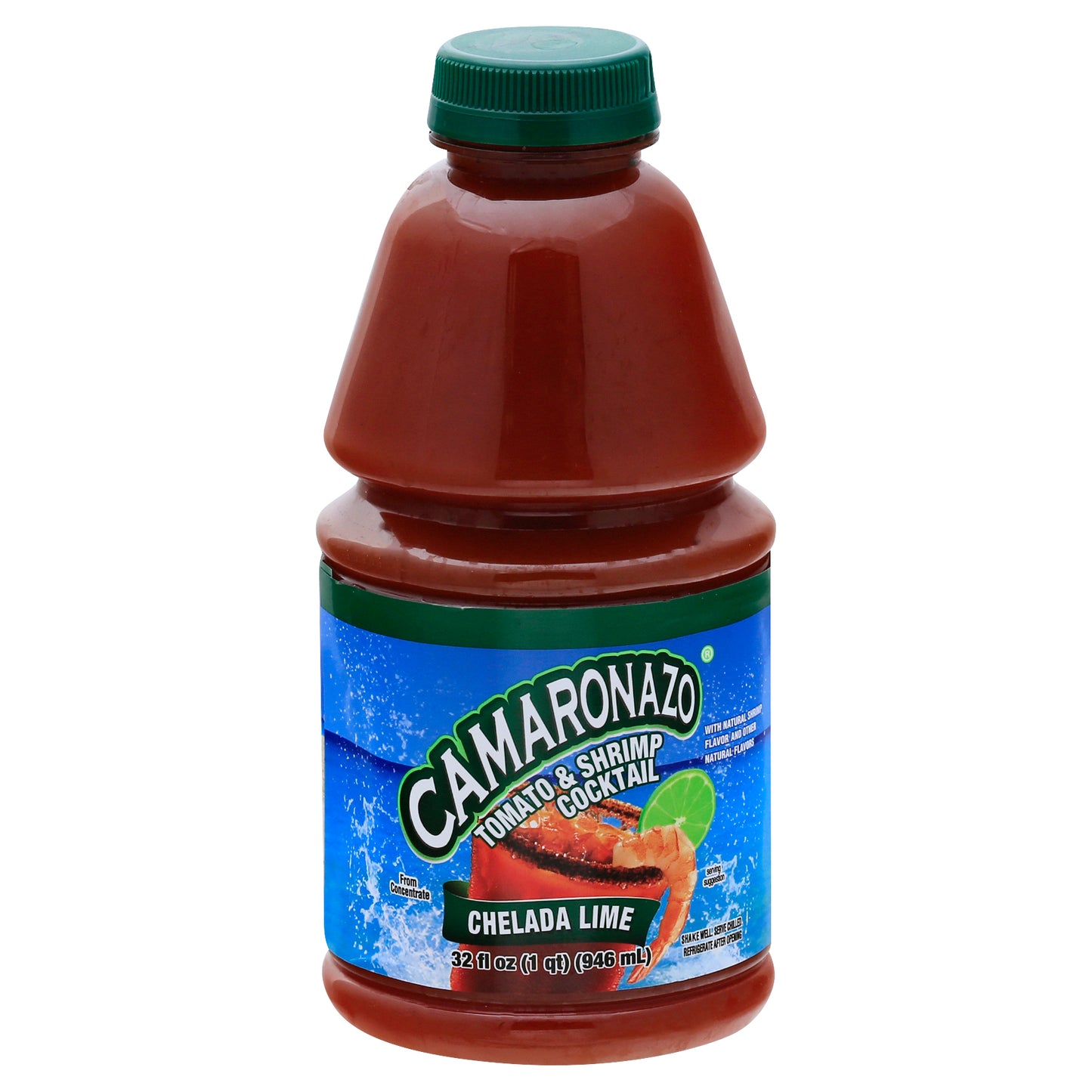 Cóctel de camarones, lima, tomate y cheddar, 946 ml (32 oz)