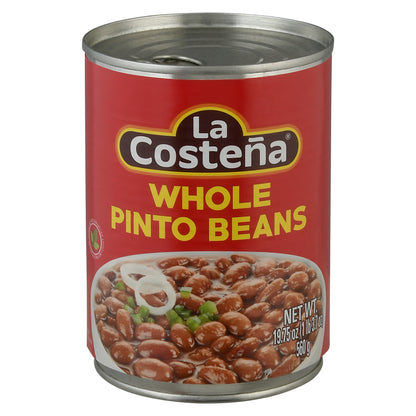 Frijoles pintos enteros La Costeña 19.75 onzas