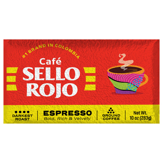Café Sello Rojo Espresso Café Molido Brick