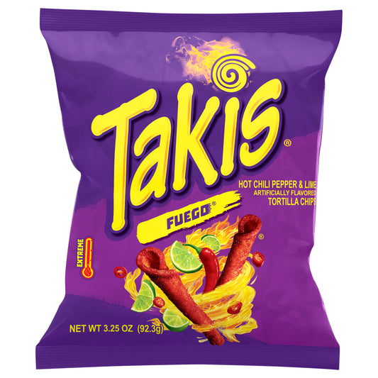 Chips de tortilla Takis Extreme Fuego 3.25 oz