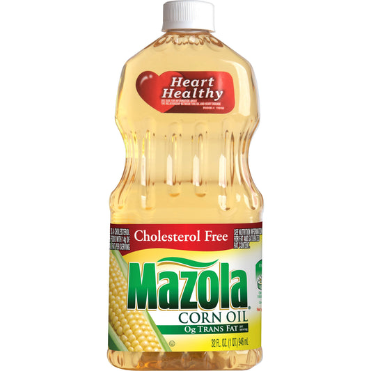 Mazola Corn Oil 32 fl. oz. Plastic Bottle