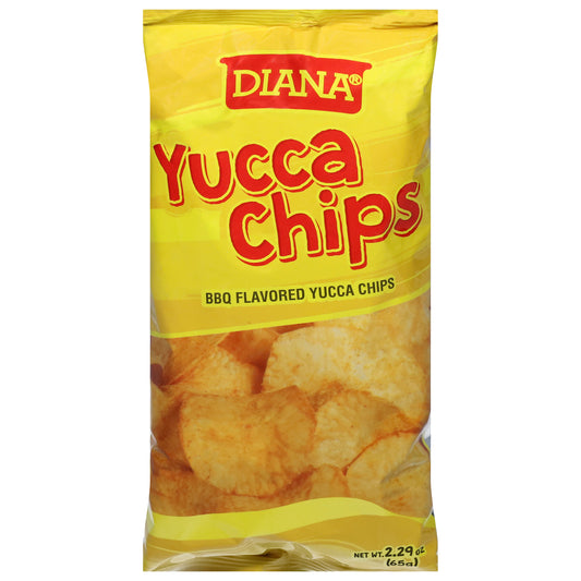 Chips de yuca con sabor a barbacoa Diana, 64,6 g