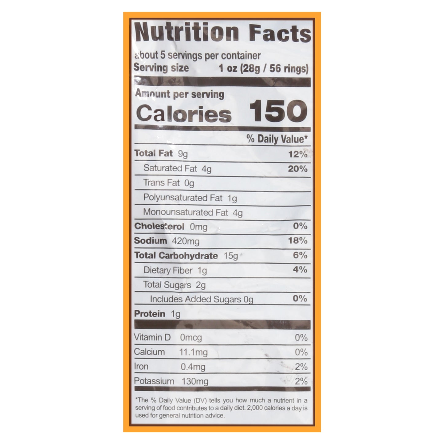 Yummies Anillitos Barbecue Ring Chips 5.3 oz