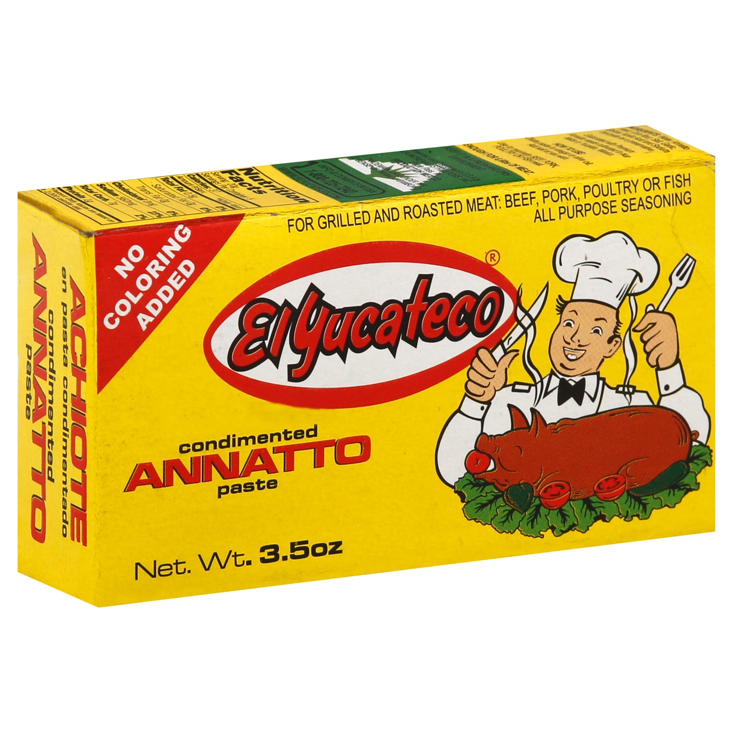 Pasta de Achiote El Yucateco 3.5 oz