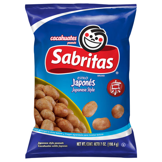 Cacahuetes Sabritas, estilo japonés, 7 onzas