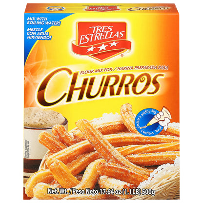 Mezcla de Harina Tres Estrellas Churros 17.64 oz