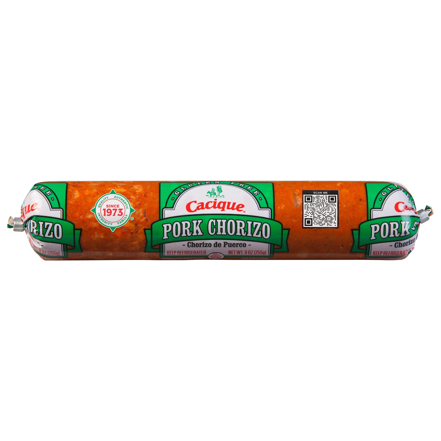 Chorizo ​​de cerdo Cacique® de 9 onzas