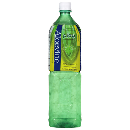 Bebida refrescante de aloe vera Aloevine de 50.7 onzas líquidas