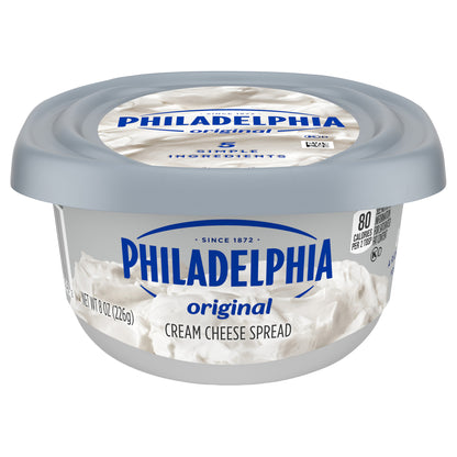Queso crema Philadelphia Original, envase de 227 g (8 oz).
