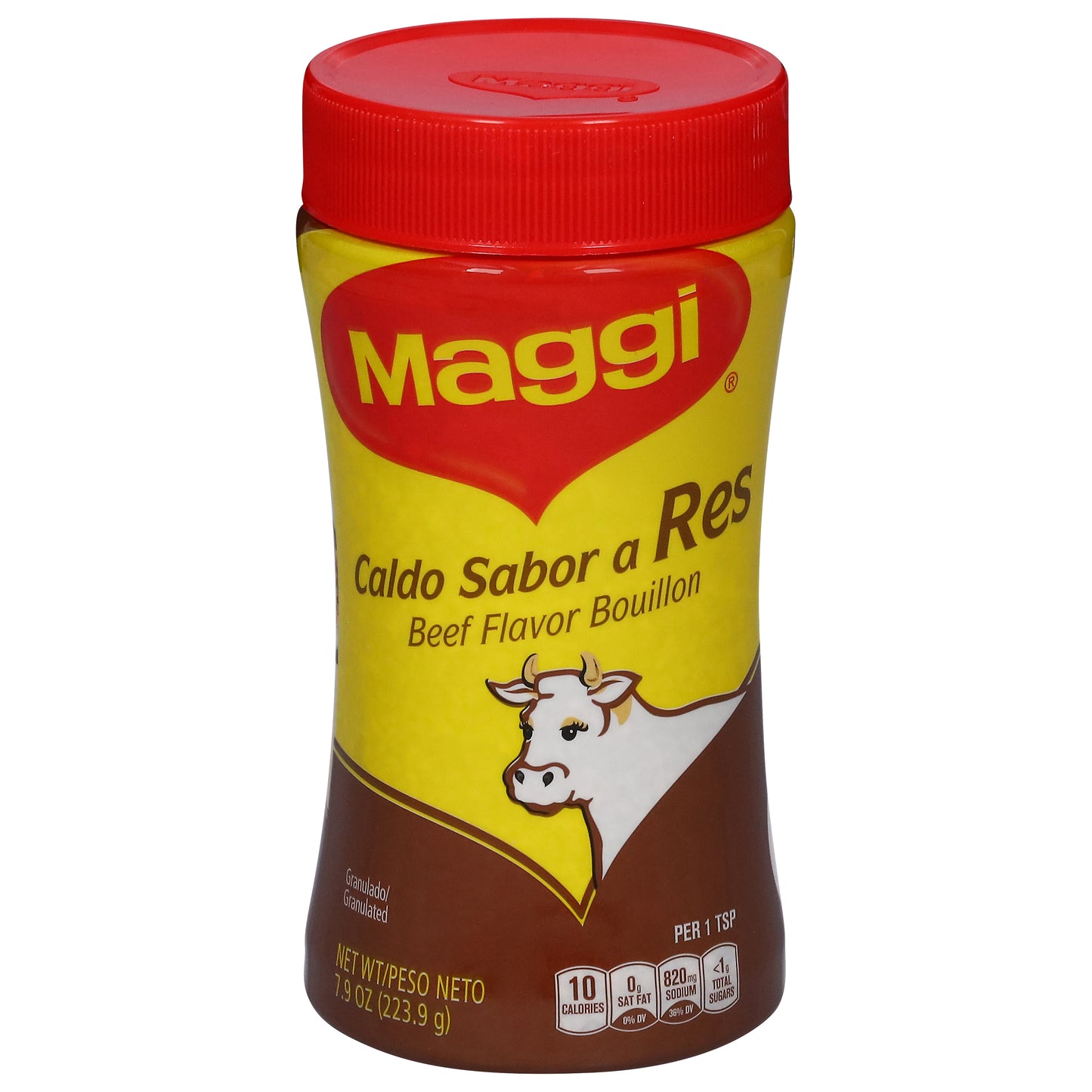 Caldo de carne granulado Maggi sabor a carne 7.9 oz
