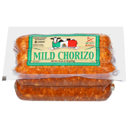 Chorizo suave La Chona de 16 onzas