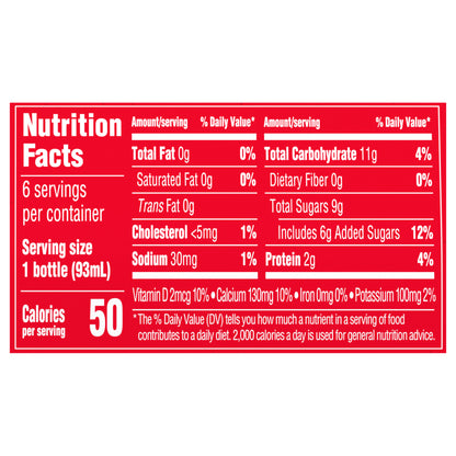 Batidos de fresa y plátano Danimals Swingin', botellas de 90 ml (3.1 oz fl), paquete de 6 unidades
