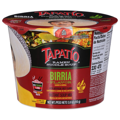 Mezcla instantánea para sopa sabor birria Tapatío de 108 g (3.8 oz)