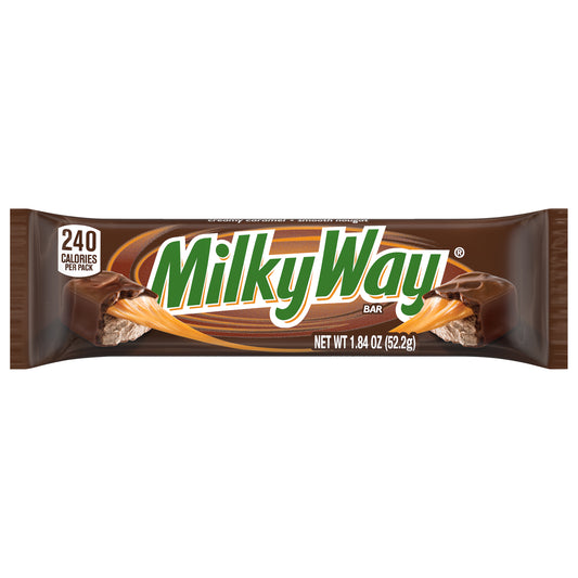 MILKY WAY, Barras de chocolate con leche individuales, 1.84 oz