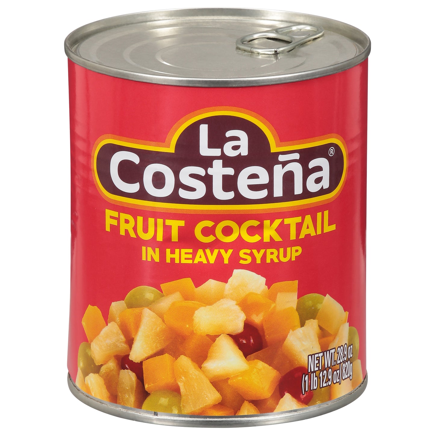 Cóctel de frutas La Costeña en almíbar espeso 28.9 oz