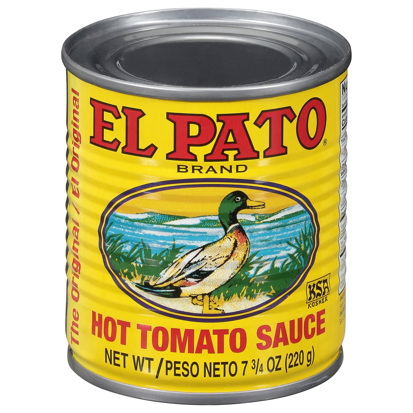 Salsa de tomate picante El Pato Original de 7.75 onzas