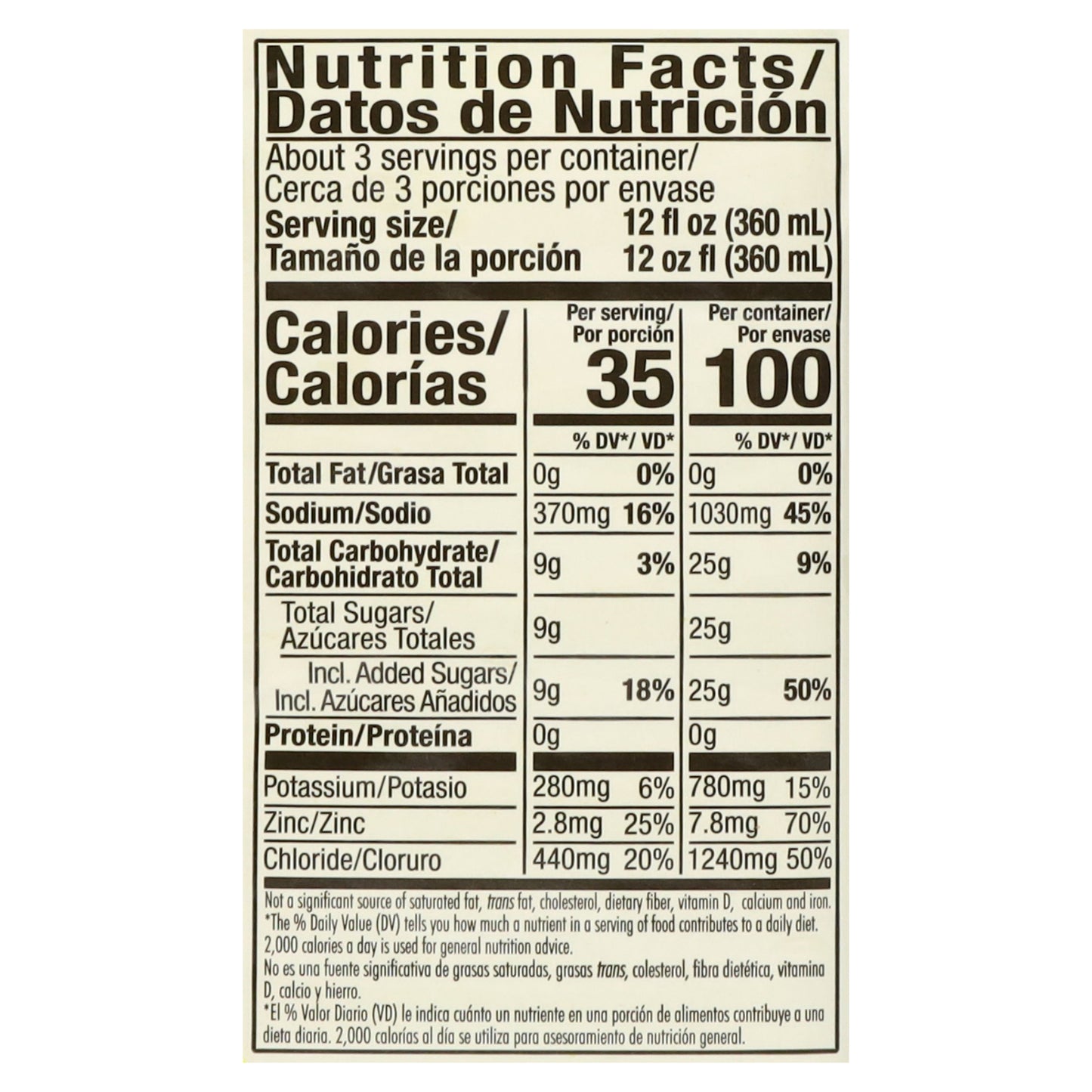 Solución electrolítica oral Suero Oral sabor piña tropical 33.8 fl oz