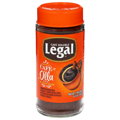 Café instantáneo Legal con canela y azúcar moreno (179 g)