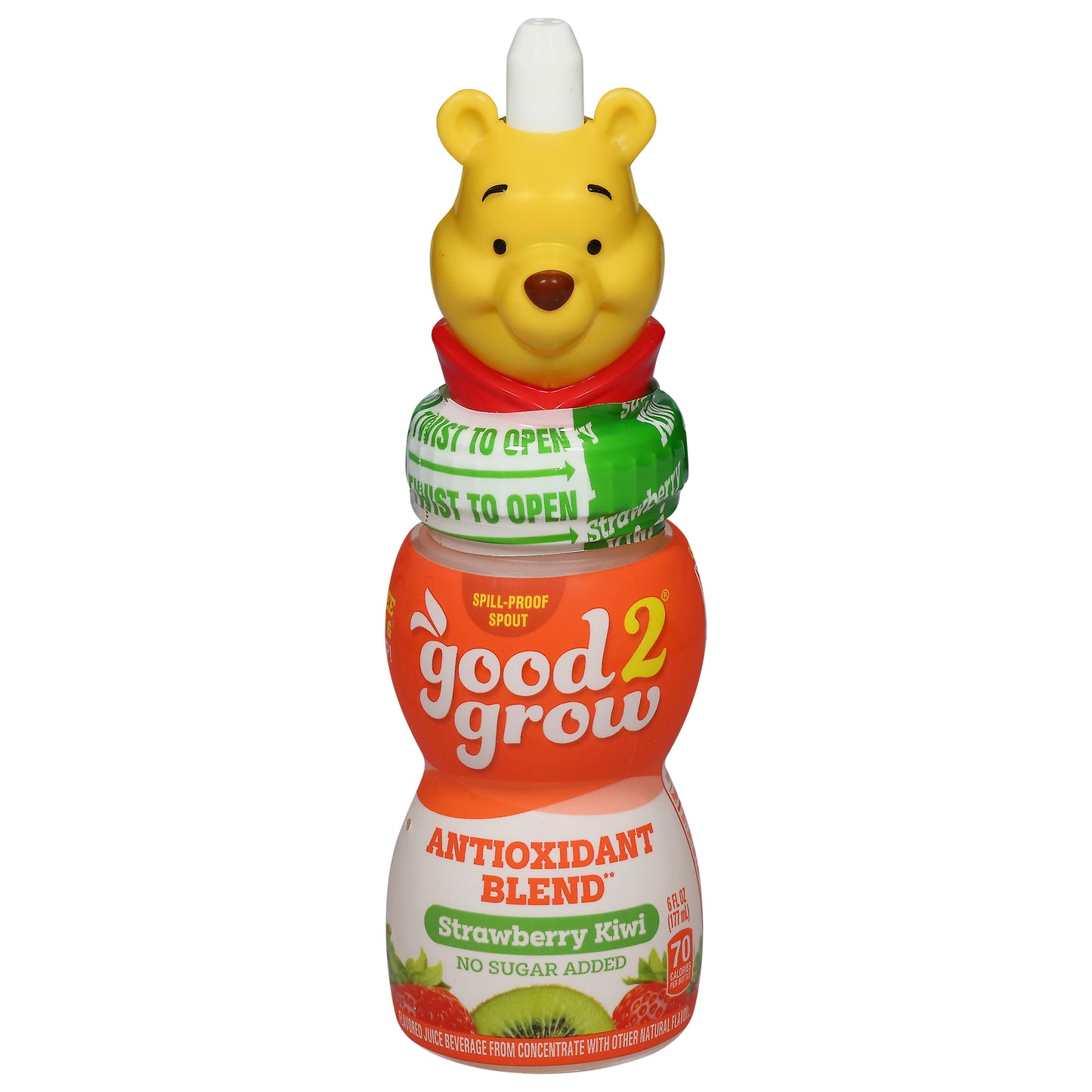 Mezcla antioxidante de fresa y kiwi good2grow 6 onzas líquidas