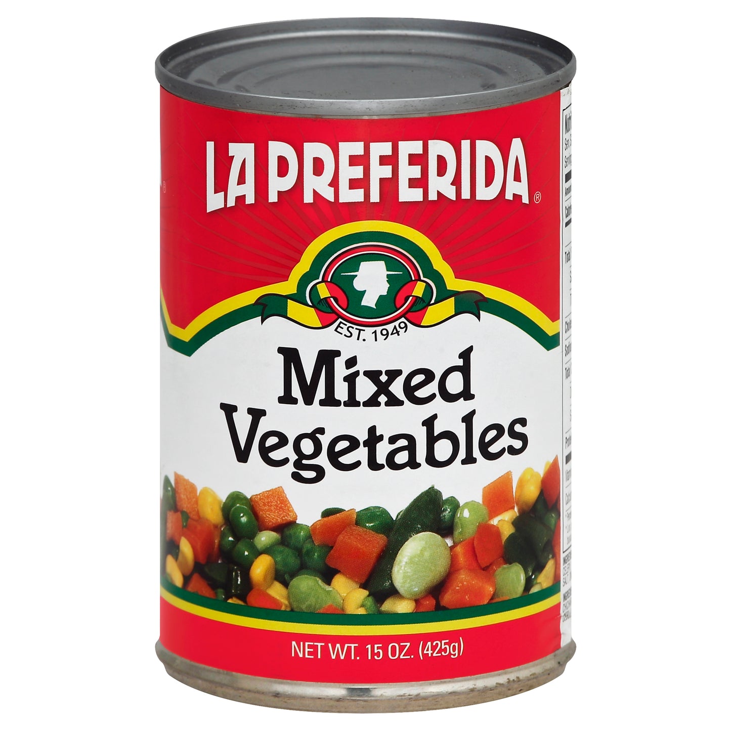 Verduras Mixtas La Preferida 15 oz