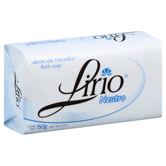 Jabón de baño Lirio Neutro 150 g