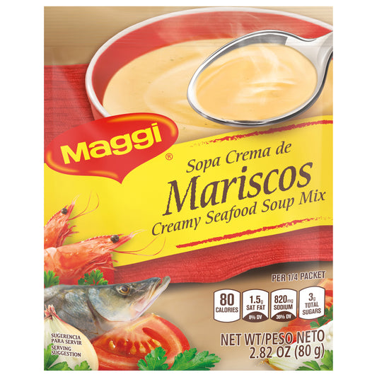 Mezcla para sopa cremosa de mariscos Maggi 2.82 oz.