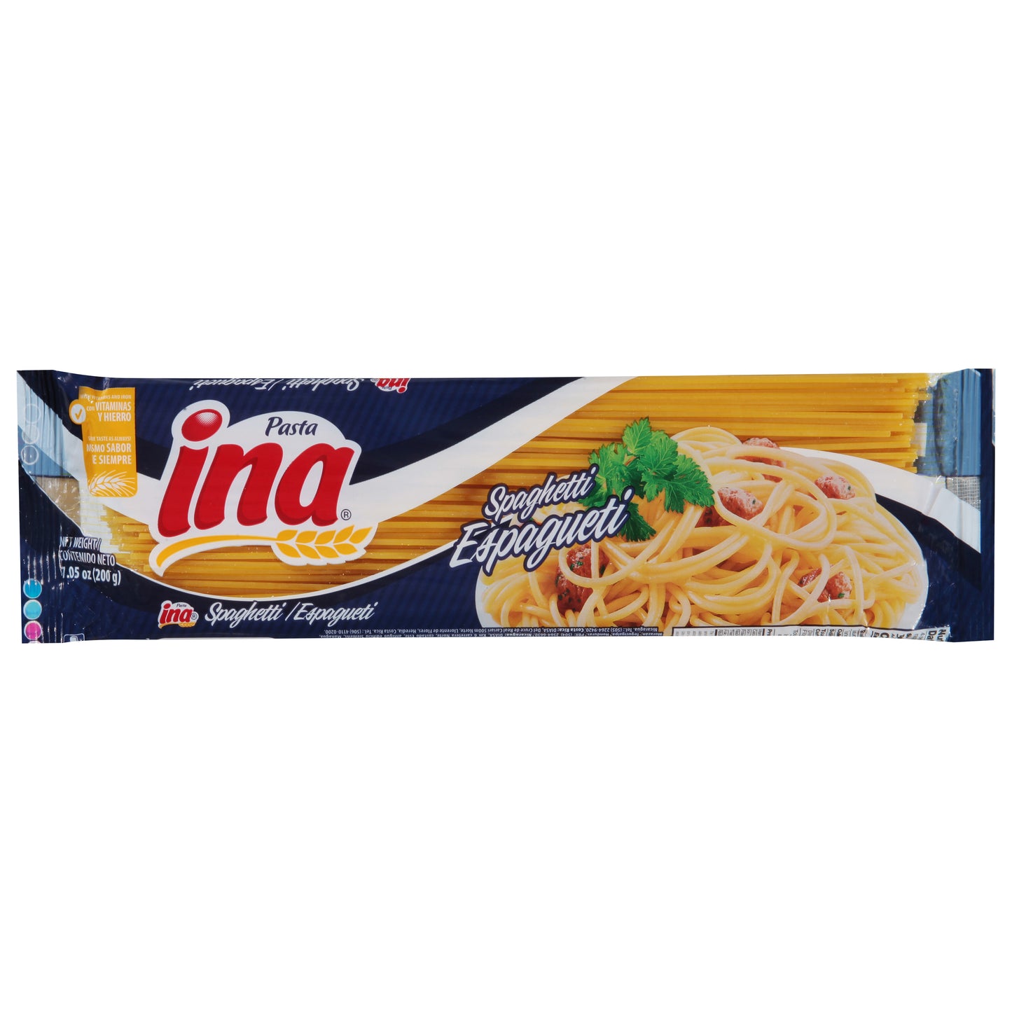 Espaguetis Ina 7.05 onzas