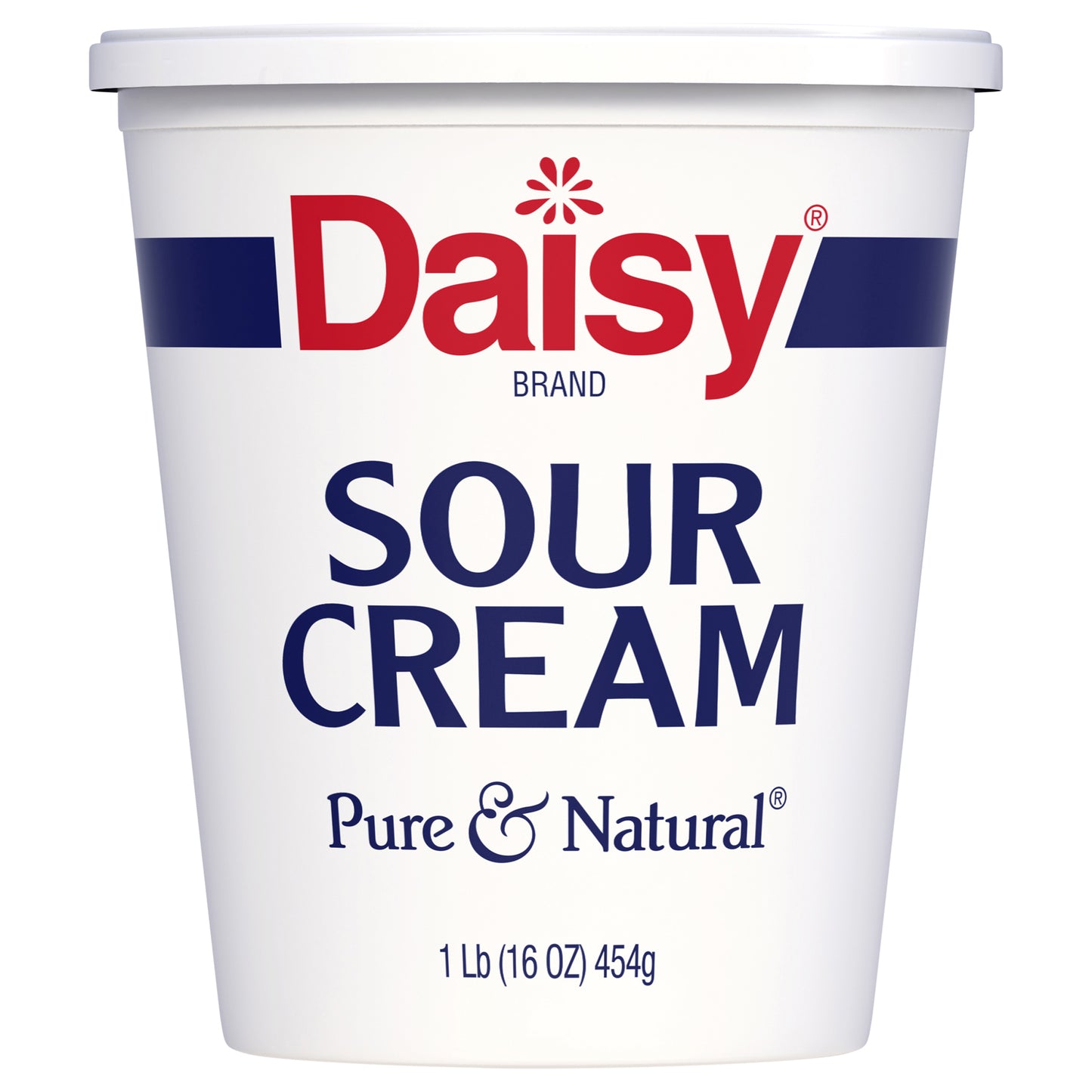 Crema agria pura y natural Daisy de 16 onzas