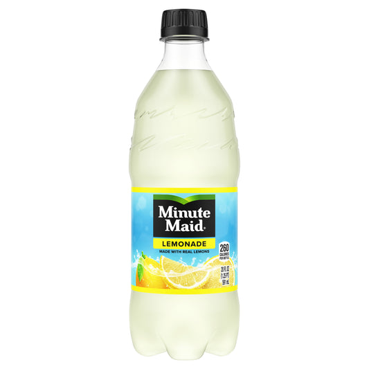 Botella de limonada Minute Maid, 20 onzas líquidas