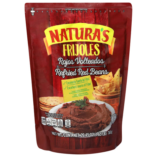 Natura's Refried Red Beans 26.45 oz