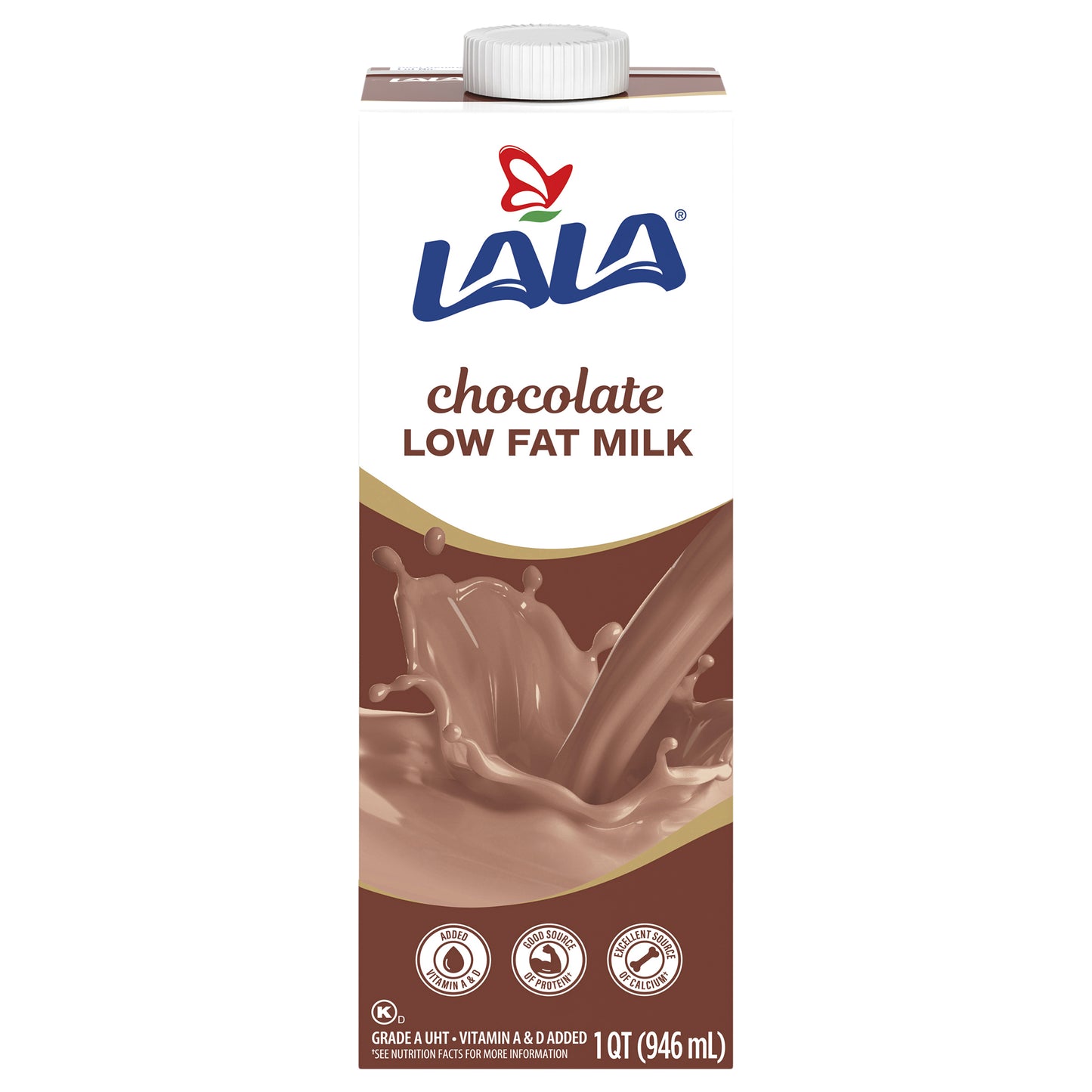 Leche chocolatada baja en grasa Lala 1 cuarto de galón
