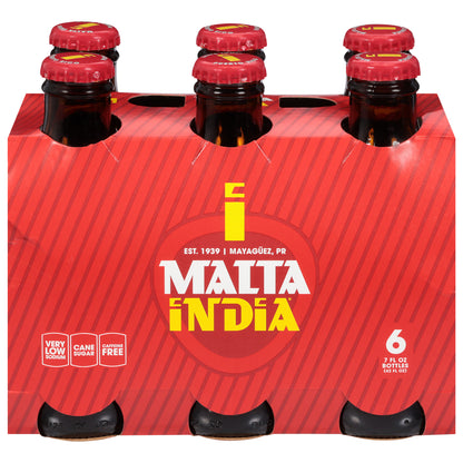 Malta India Bebida de malta sin alcohol Botellas de 6 - 7 onzas líquidas