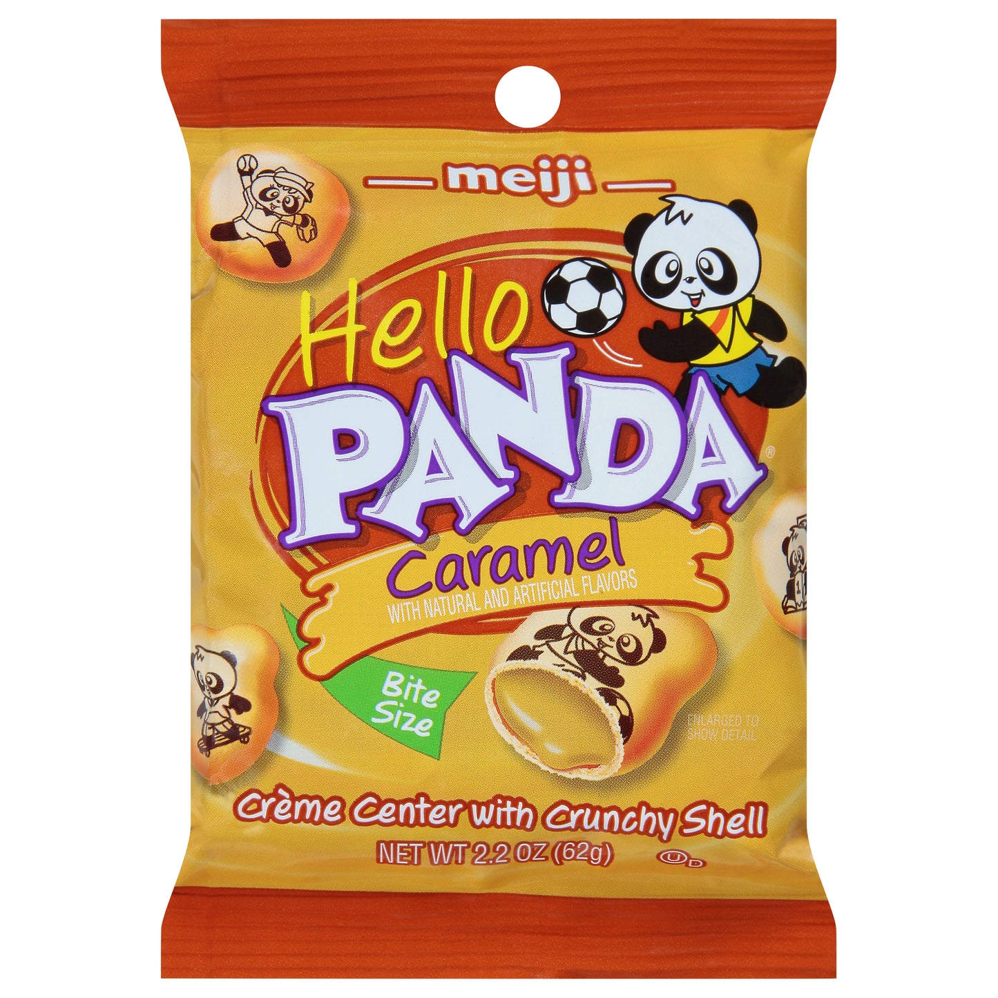 Galletas de caramelo Hello Panda, tamaño bocado, 62 g