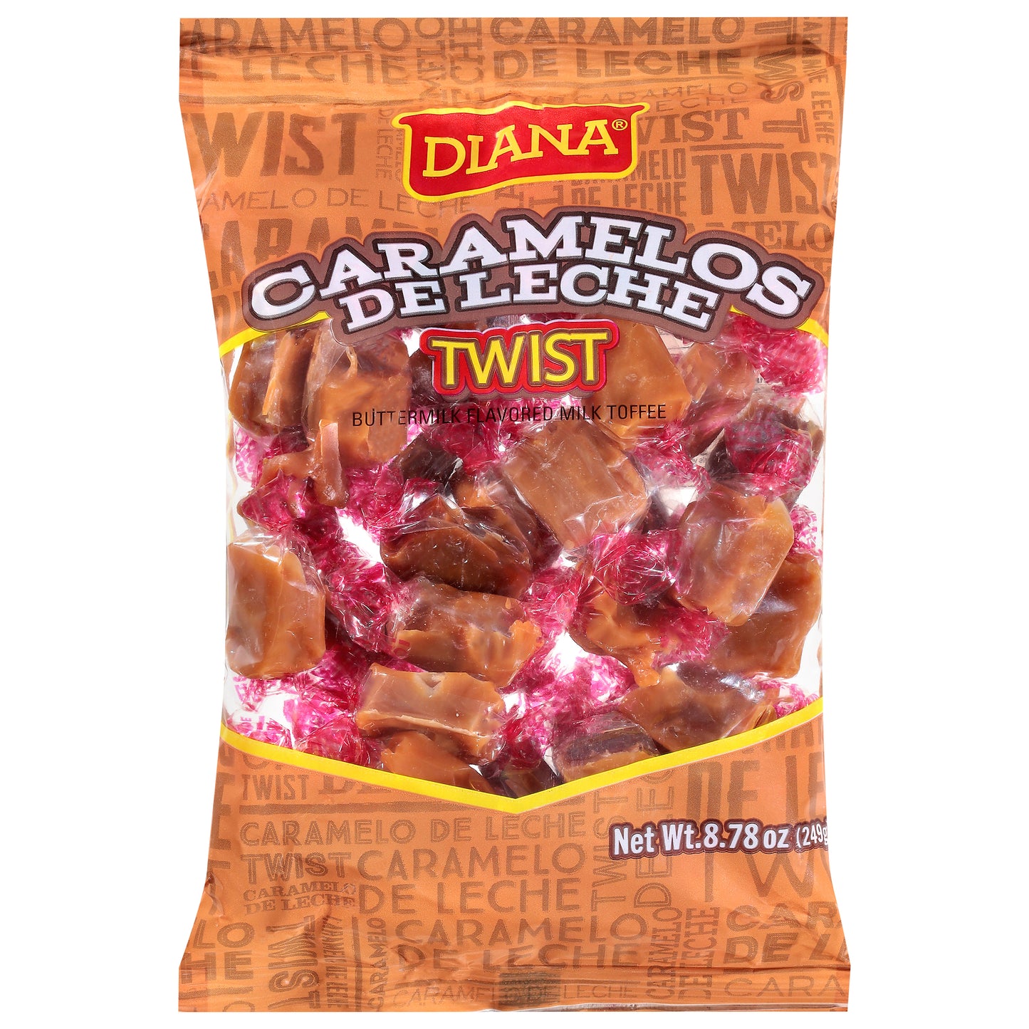 Diana Twist Buttermilk Flavored Milk Toffee 8.78 oz