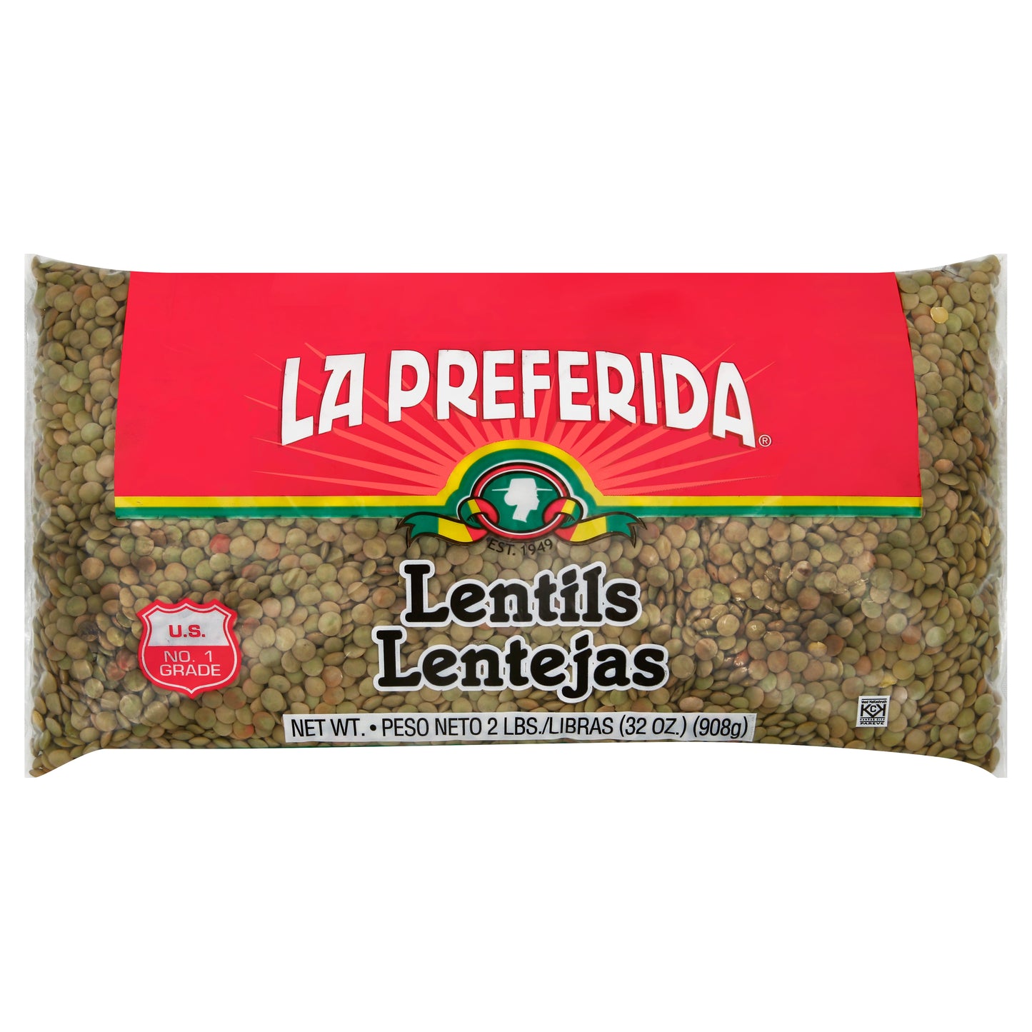 Lentejas La Preferida 32 oz
