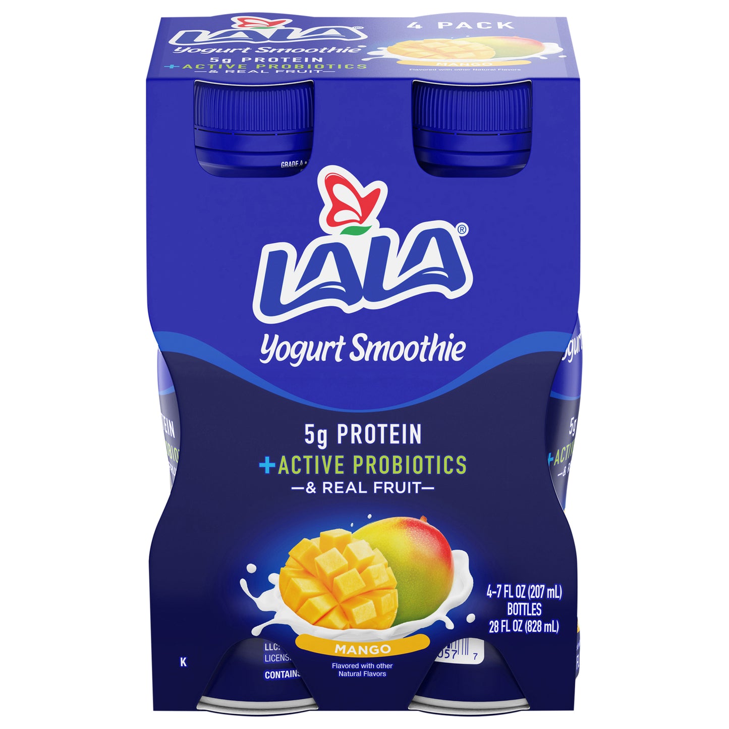 Batido de yogur y mango LALA (paquete de 4)