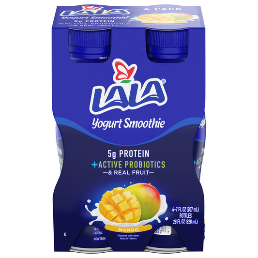 Batido de yogur y mango LALA (paquete de 4)