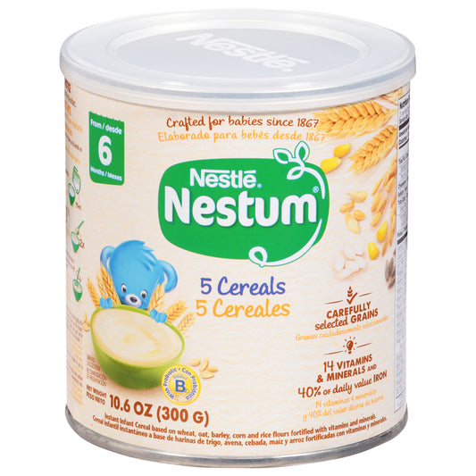 Nestum Cereales Instantáneos para Bebés 5 para Niños Pequeños 300 g