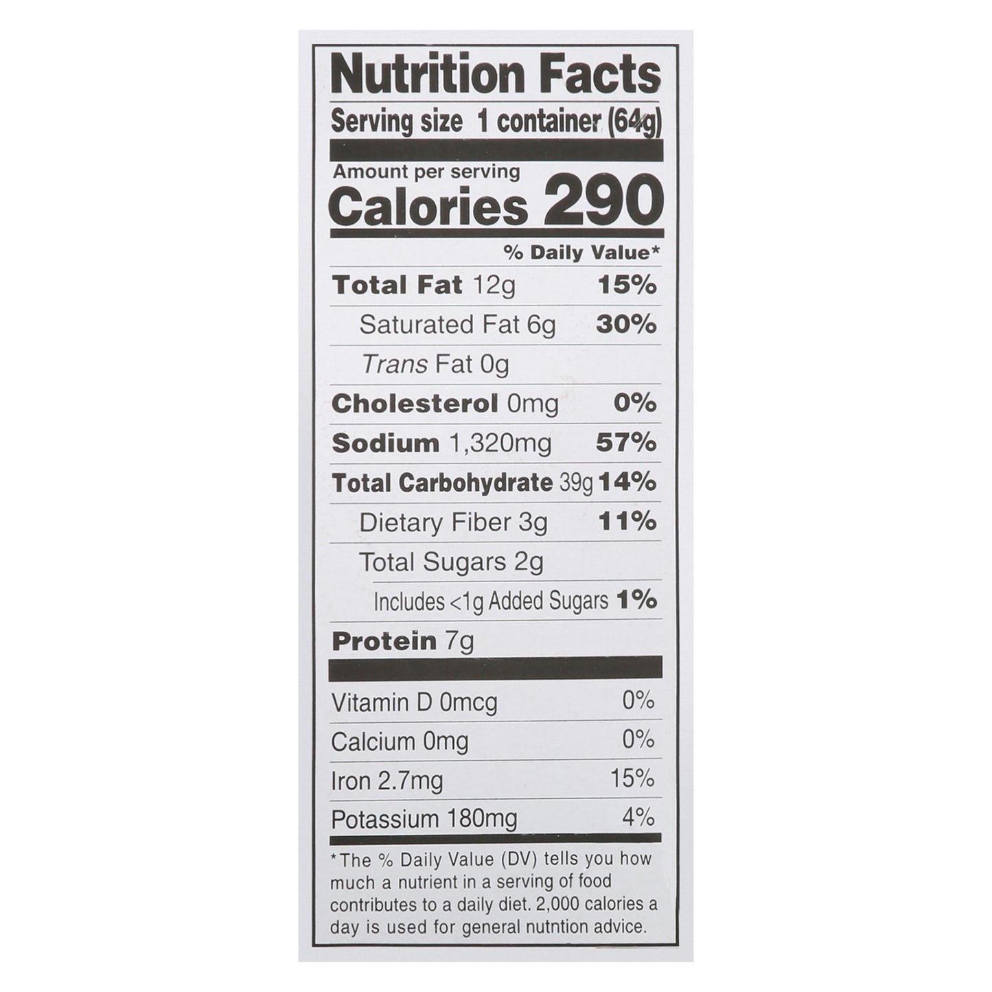 Sopa de fideos ramen Maruchan Instant Lunch sabor a camarones picantes 64 g