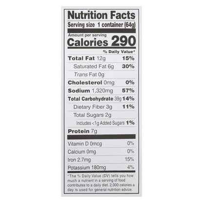 Sopa de fideos ramen Maruchan Instant Lunch sabor a camarones picantes 64 g